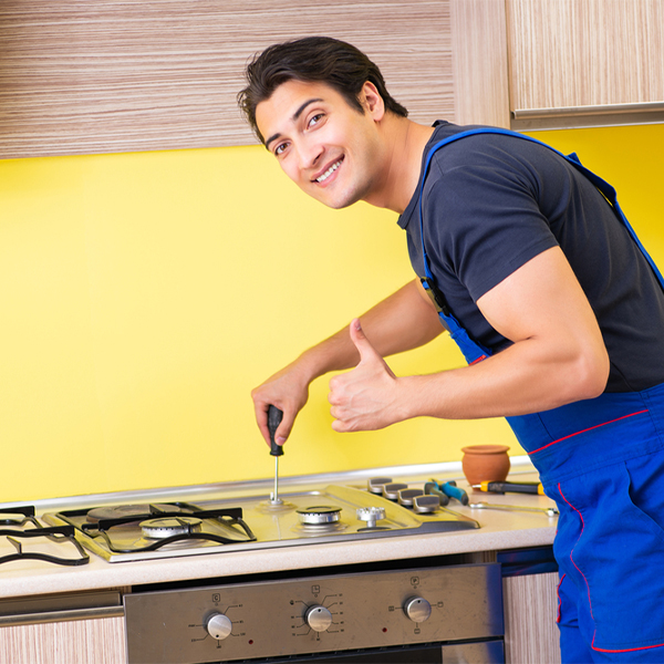 what are your typical service costs for stove repair in Cayuga IN